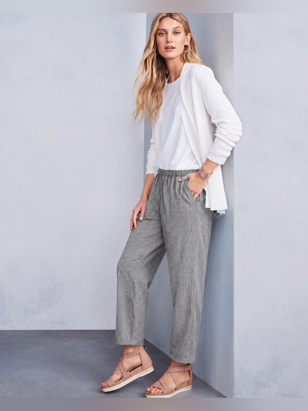Eileen Fisher Hemp & Organic Cotton Pant